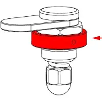 9Barista Bague de sécurité et joints
