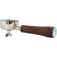 Ascaso Levier Home avec portafiltre 2 tasses, noyer