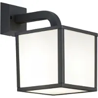 TRIO Applique DExtérieur Led Cubango, Abat-Jour Cube