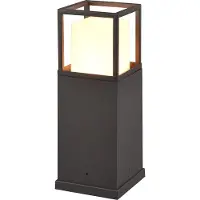 TRIO Lampe sur pied Witham anthracite 40cm