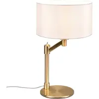 TRIO 514400108Lampe de table 'Cassio'laiton (E27)
