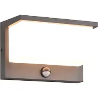 TRIO Applique murale d'extérieur à LED avec détecteur de mouvement