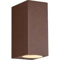 TRIO Applique de façade extérieure ROYA rouille 204269224