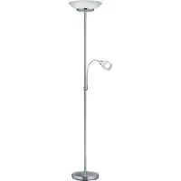 RL LIVE YOUR LIGHT Reality Gerry Lampadaire E27 double 34cm Nickel Mat