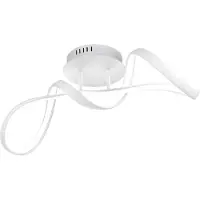TRIO Plafonnier LED Perugia blanc