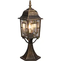 TRIO Lampe de jardin classique basse E27 60W VOLTURNO