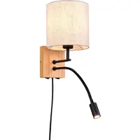 TRIO Applique rurale Nilam capot rond