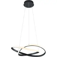 TRIO Lampe à suspension design Course Ø 60cm