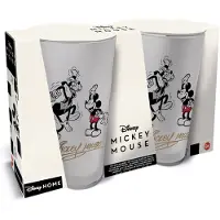 Stor Verres Vintage Mickey Mouse 490ml 2 Unités