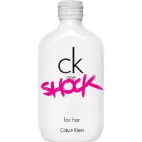 Calvin Klein Ck One Shock For Her 100ml Eau De Toilette Blanc Femme