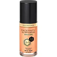 Max Factor , Face Finity All Day Flawless, Cream Foundation, 85, Caramel, SPF 20, 30 ml