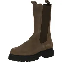 Ca'shott Bottes Chelsea Cashannah Femme suède coupe haute Olive
