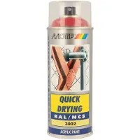 Motip Peinture rouge RAL3002 400ml