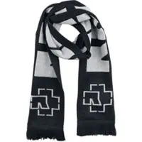 Rammstein Écharpe de - pour Unisexe - noir/gris - Taille Standard