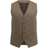 JP 1880 Regular Fit Veste marron, Unicolore