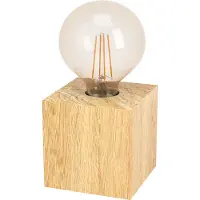 Eglo 43733 PRESTWICK 2 E27 Lampe de table 95x95mm Marron