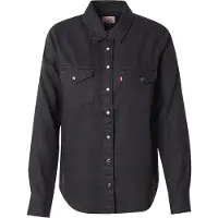 Levi's Iconic Western Long Sleeve Shirt Noir XS Femme
