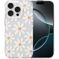 IMoshion Coque Design pour Apple iPhone 16 Pro - Daisy Flower