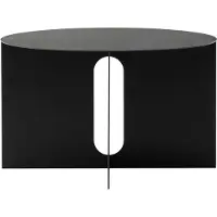 Audo Copenhagen Androgyne Table Ø63 Black Base