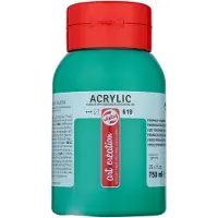 Talens Art Creation Peinture acrylique - Vert Permanent Foncé - 619 - Pot de 750 ml - Talens