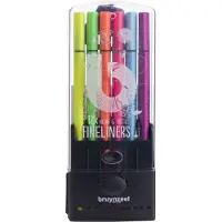 Bruynzeel Fineliner Set Neon & Pastell, 12 Farben (12x)