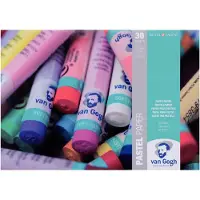 Van Gogh Bloc de papier - Pour pastels - A3 - Blanc cassé - 30 feuilles - 160g - Van Gogh