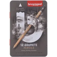 Bruynzeel Expression Crayons graphite Boîte 12