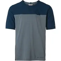 Vaude Bike Kuro Ii Short Sleeve T-shirt Gris L Homme