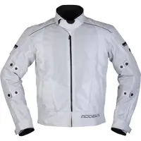 Modeka Veste moto Veo Air, gris clair, short 4XL