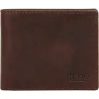 Mano Cuir porte-monnaie Don Simon Coin Wallet with Flap Brown brun