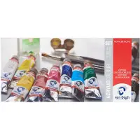 Taidepiste Coffret 10 tubes peinture acrylique Van Gogh 40 ml et accessoires