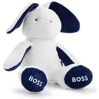 BOSS Peluche en fourrure synthétique à logos brodés pour bébé