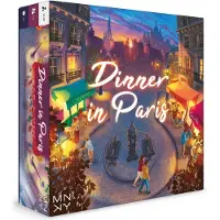 MNKY Entertainment - Jeu de société « Dîner à Paris » - Jeu de stratégie familial