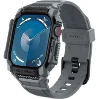 Spigen Coque Rugged Armor Pro pour Apple Watch Series 10 / 11 - 46 mm - Dark Grey