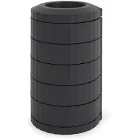 Alessi Porte-Capsules Alessi Plissé Porte Black