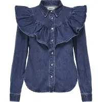 ONLY Chemisier 'ONLIndigo' bleu denim