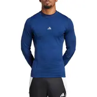 Adidas Techfit Cold.rdy Long Sleeve T-shirt Bleu 3XL / Regular Homme