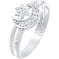 Elli Bague 'Astro Halbmond Sterne' argent