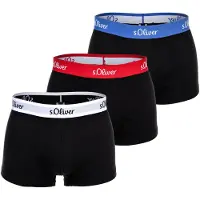 s.Oliver Boxers bleu / rouge / noir / blanc