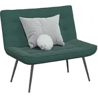 vidaXL Banc gris foncé 110x74x84 cm velours