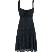 Black premium by emp Robe mi-longue de - Alone In The Dark - S - 5XL - pour Femme - noir - Taille M