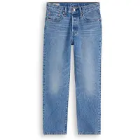 Levi's Jean '501 Crop' bleu denim