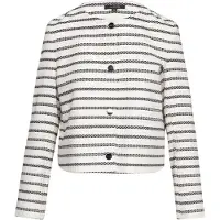 Comma Blazer noir / blanc