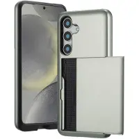 IMoshion Coque arrière avec porte-cartes pour Samsung Galaxy S25 - Vert