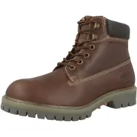 Dockers Bottines à lacets marron / noir