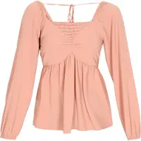 NAEMI Chemisier beige
