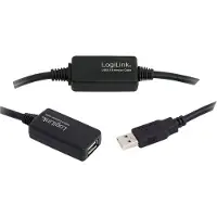 Logilink UA0147 Câble d'extension actif USB 2.0, 25,0 m