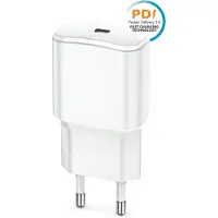 Forever Chargeur secteur USB-C Power Delivery 20W, Adaptateur secteur by - Blanc