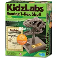 4M KidzLabs Jouet crâne T-Rex avec sons