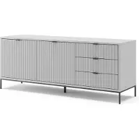 Vicco Meuble tv Eliza Gris 150x60cm, Model 40426